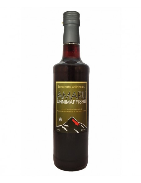 Amaro amarunnimaffissu con fichi carrube arancia 5 cl 26% Mini