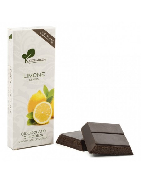 Cioccolato di Modica al limone 100 gr