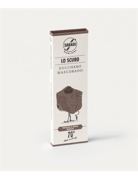 Lo Scuro cioccolato di Modica 50 gr