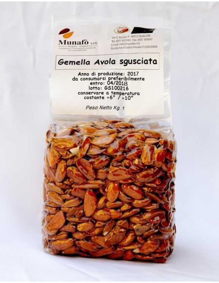 Mandorle di Avola Gemella in SV 1 Kg