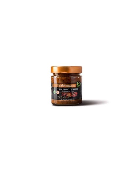 Pesto Rosso Siciliano Bio con olio EVO 190 gr