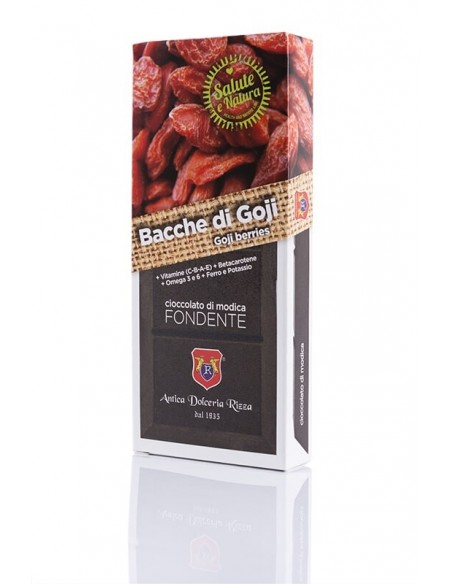 Rizza Cioccolato di Modica con Bacche di Goji 60 gr