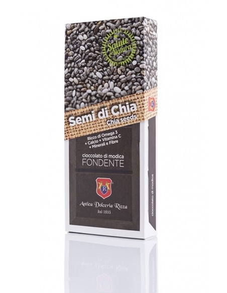 Cioccolato di Modica con Semi di chia Antica Dolceria Rizza 60 gr