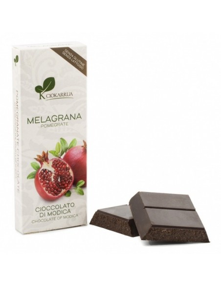 Cioccolato di Modica melagrana 50% 100 gr