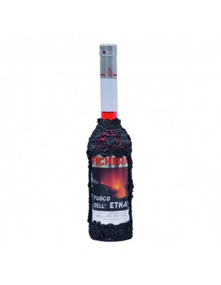 Liquore Fuoco dell'Etna 70% con lava Fichera 50 cl