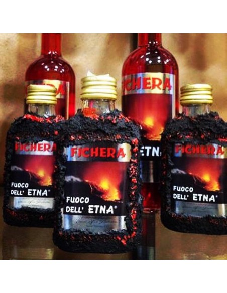 Liquore Fuoco dell'Etna con lava 70% 200 ml