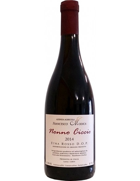 Nonno Ciccio Etna Rosso DOC Modica  75 cl