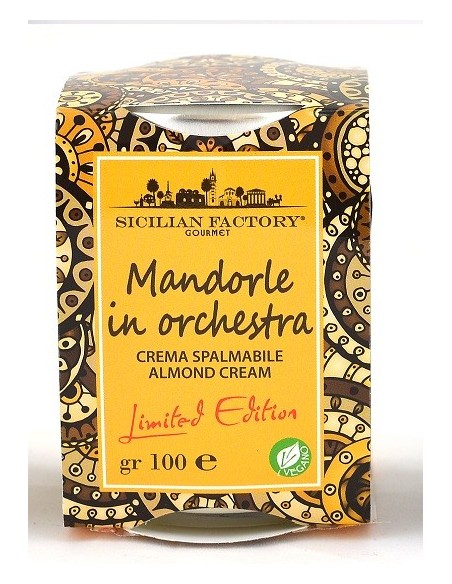 Crema Mandorle in orchestra Sicilian Factory 100 gr