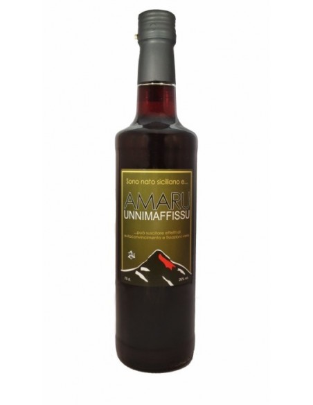 Amaro amarunnimaffissu con fichi carrube arancia 70 cl 26%