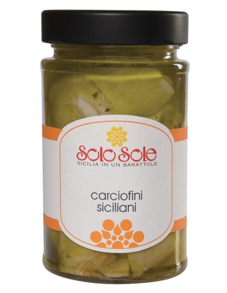 Carciofini Siciliani mignon in olio SoloSole 180 gr