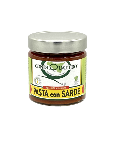Pasta con Sarde con olio EVO 200 gr