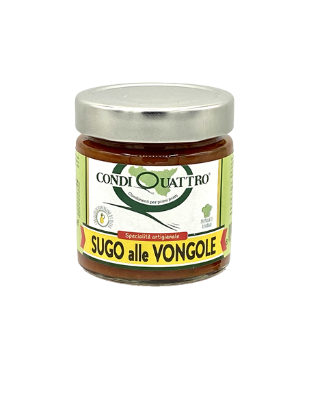 Sugo alle Vongole Condiquattro 200 gr