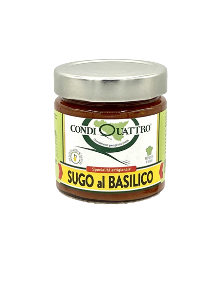 Sugo al Basilico Condiquattro 200 gr