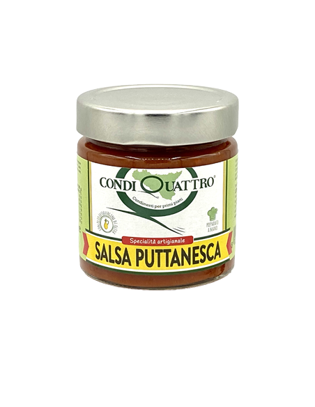 Salsa Eoliana con olio EVO Condiquattro 200 gr