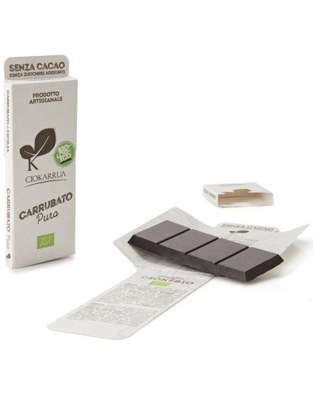 Carrubato Puro Biologico Ciokarrua 50 gr