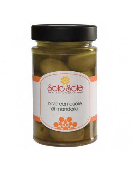 Olive con Cuore Di Mandorle 280 gr