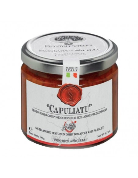 Capuliatu di Pomodoro Secco Siciliano Cutrera 190 gr