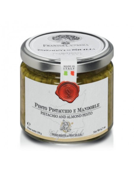 Pesto di pistacchio e mandorla Cutrera 190 gr