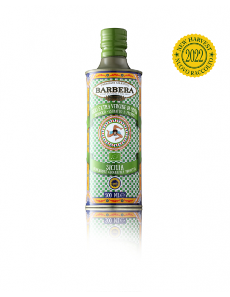 Sicilia IGP BIO Carretto Olio Extra Vergine Di Oliva Indicazione Geografica Protetta Barbera 50 cl