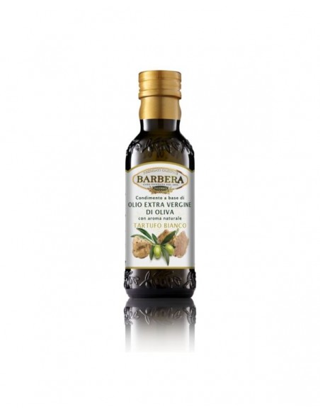 Olio Extravergine di oliva con aroma naturale al Tartufo Bianco Barbera 25 cl