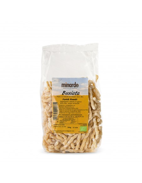 Busiate pasta di semola Russello Minardo 500 gr