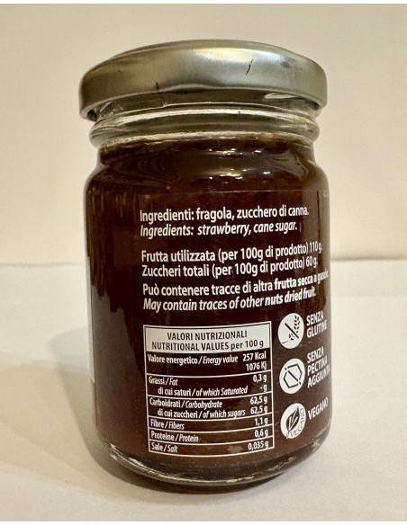 Confettura Extra Fragola Sicilian Factory 100 gr
