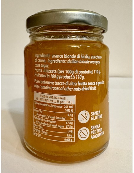 Marmellata Arancia Bionda Sicilian Factory 100 gr