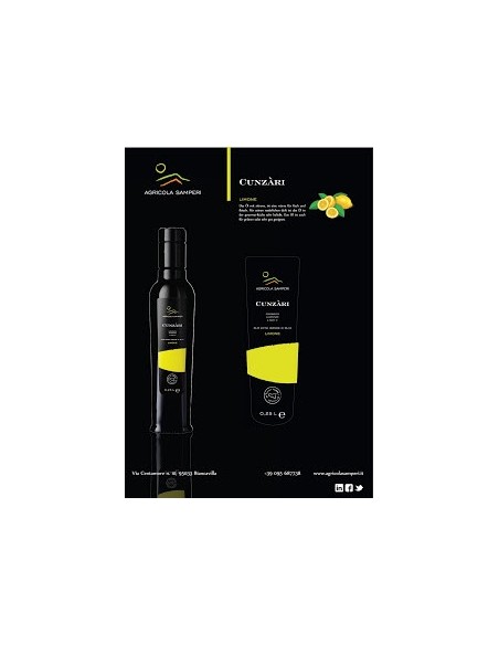 Cunzàri olio al limone 0,10 L