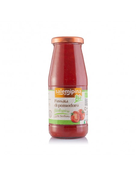 Passata di pomodoro biologica 100% Siciliano SalemiPina 420 gr
