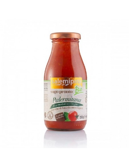Sugo pronto di pomodoro ciliegino alla Palermitana SalemiPina 250 gr