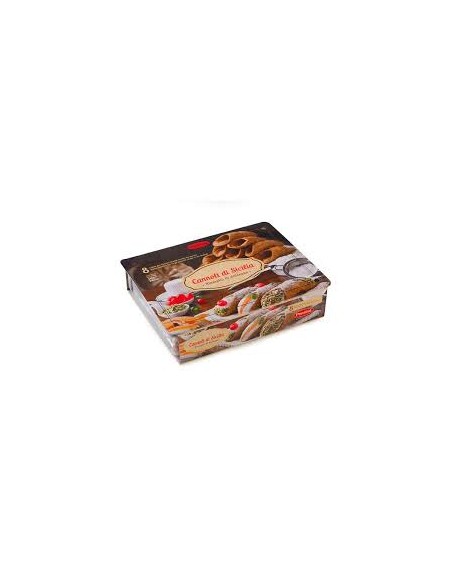 Cannoli Grandi 10 confezioni da 8 cannoli in Cartone completo Pennisi