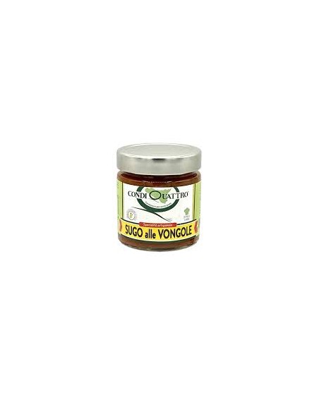 Sugo alle Vongole Condiquattro 200 gr