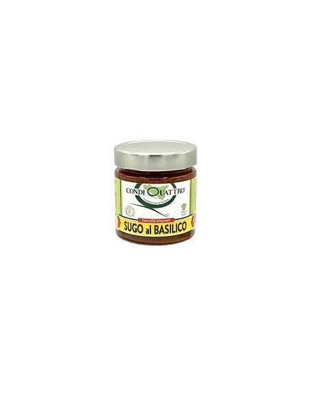 Sugo al Basilico Condiquattro 200 gr