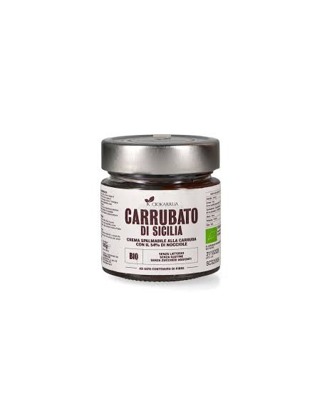Carrubato di Sicilia Crema alla Carruba Biologica Ciokarrua 180 gr