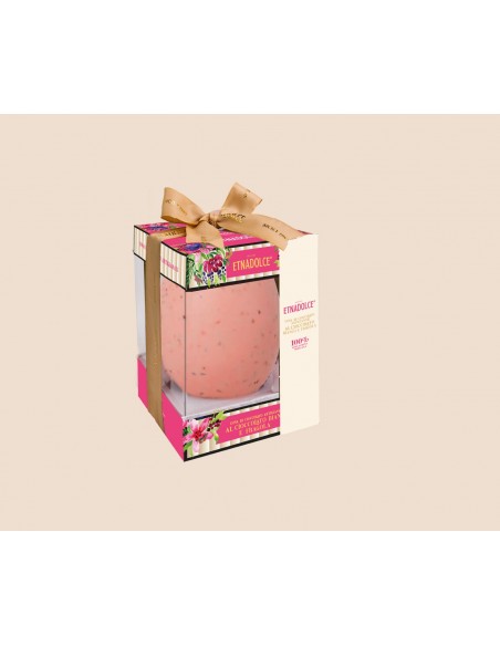 Uovo Cioccolato Bianco e Fragola Etnadolce 300 gr