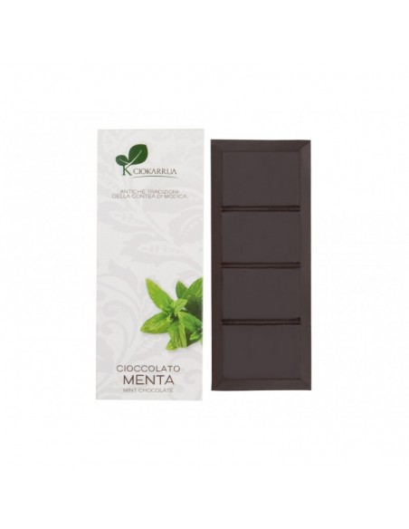 Cioccolato di Modica alla Menta 100 gr